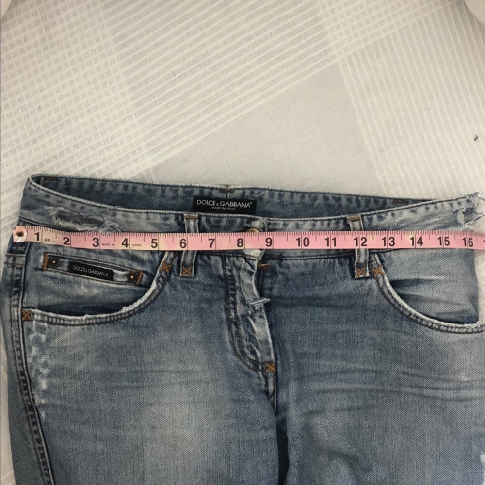 DOLCE AND GABBANA light blue jeans - Picture 6 of 8